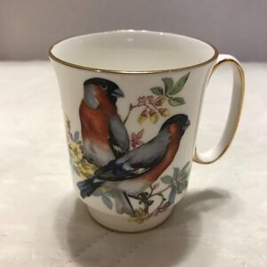 Royal Windsor fine bone china Red Birds coffee mug‎